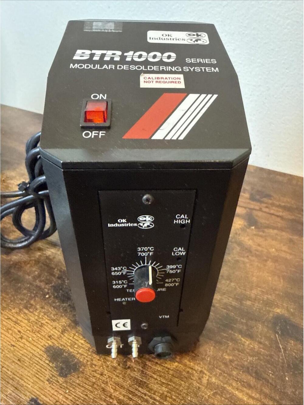 OK Industries BTR‑1000 Modular Desoldering System  NEW (No Box) (Power Base Only